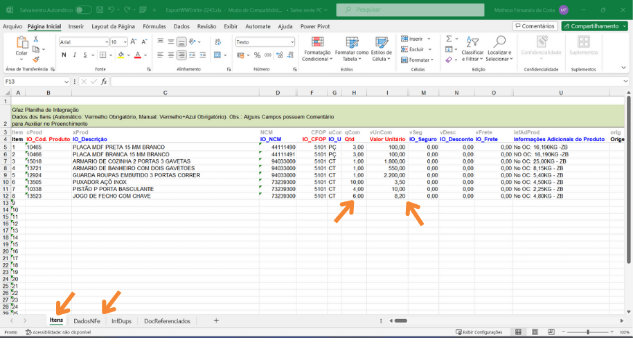 Como Emitir NFe com Excel